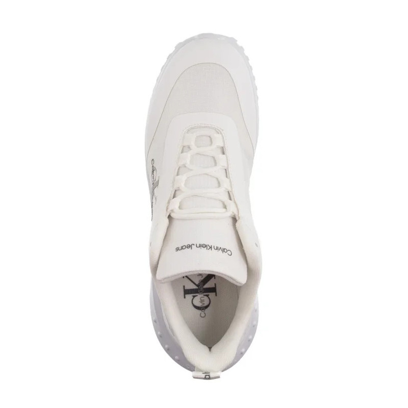 Calvin Klein Eva Runner Low Lace Mix Ml Wn Triple Bright White YW0YW01442 0K4 (CK607-a) sports Shoes