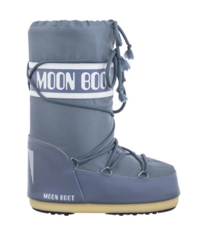 Moon Boot Icon Nylon Elephant Grey Kids 1400440 H004 (MB14-k) boots