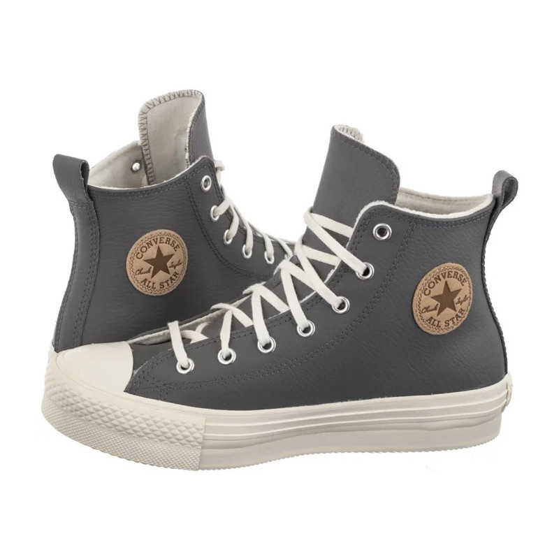 Converse CTAS Eva Lift Hi Sharkskin/Warm Quarry/Egret A09259C (CO731-a) shoes