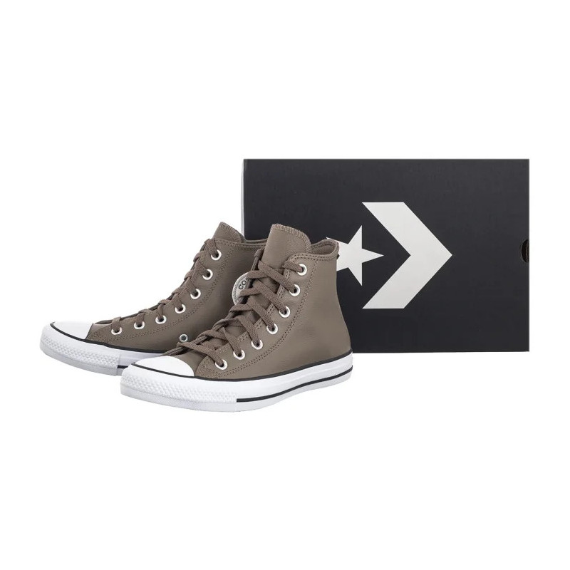 Converse CTAS Hi Classic Taupe/Dark Matter A09482C (CO733-a) shoes