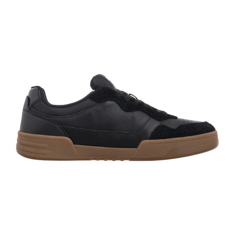 Tommy Hilfiger Tjm Cupsole Leather Mix Black EM0EM01566 BDS (TH1251-a) sports shoes