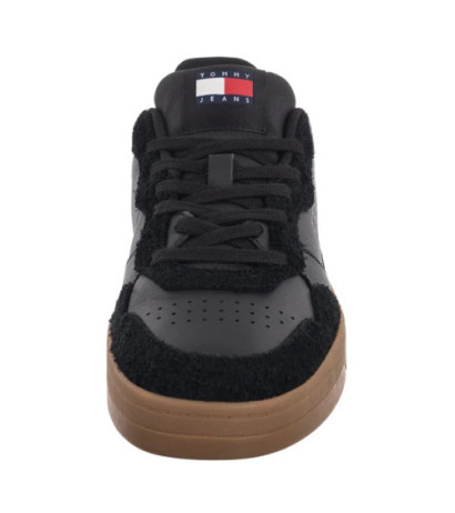 Tommy Hilfiger Tjm Cupsole Leather Mix Black EM0EM01566 BDS (TH1251-a) sports shoes