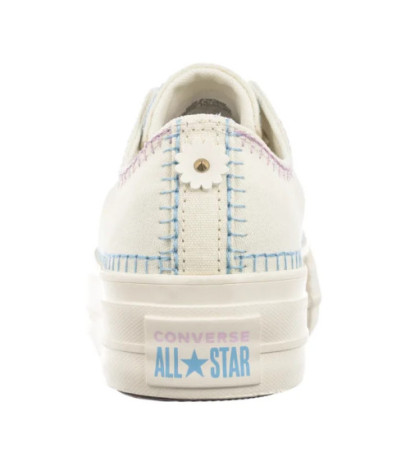 Converse CTAS Lift Ox Egret/True Sky/Gold A08732C (CO735-a) shoes