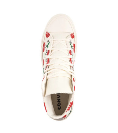 Converse CTAS Lift HI Egret/Red/Green A08096C (CO739-a) shoes