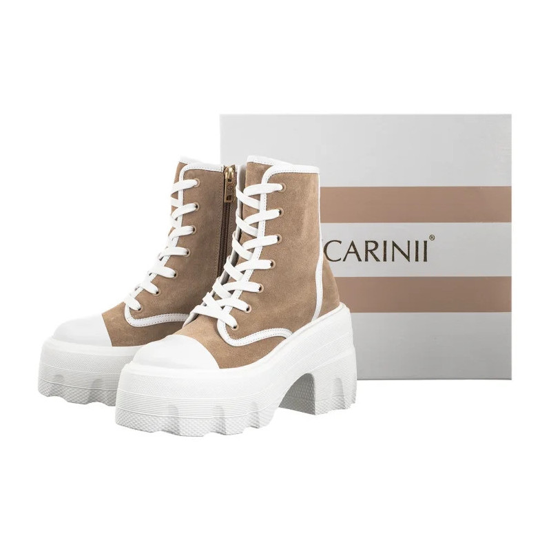 Carinii Beżowe B9884-L46-O17-000-G67 (CI797-a) shoes