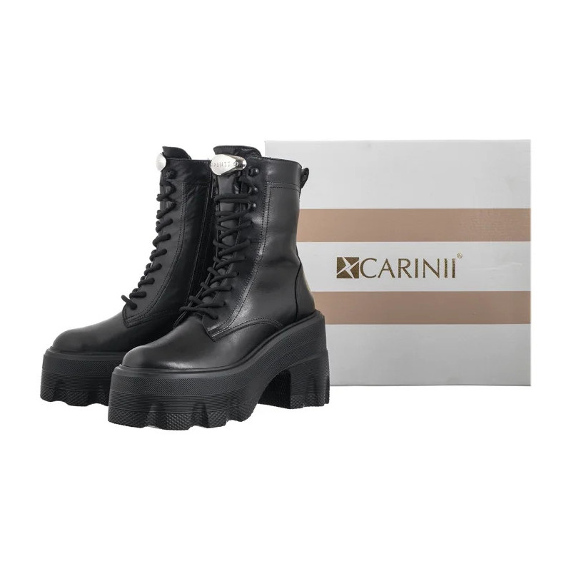 Carinii Czarne B9922-E50-000-000-G67 (CI805-a) shoes