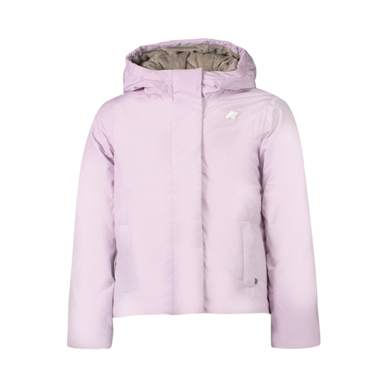 K-way jacket K4137WWPLILYSOFTMARMOTTA Pink