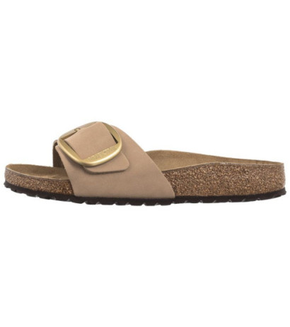 Birkenstock Madrid Big Buckle Sandcastle 1024009 (BK170-h) Women's Shoes/Flip Flops