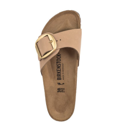 Birkenstock Madrid Big Buckle Sandcastle 1024009 (BK170-h) Women's Shoes/Flip Flops