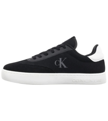 Calvin Klein Classic Cupsole Low Mix Mg Black/Bright White YM0YM01169 0GM (CK622-a) shoes