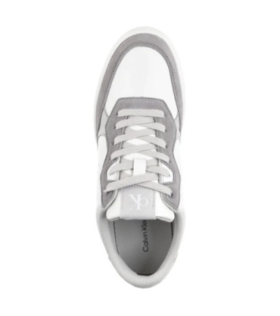 Calvin Klein Classic Cupsole Mg Wmm White/Oyster Mushroom/Formal Grey YM0YM01153 0IR (CK623-a) sports shoes