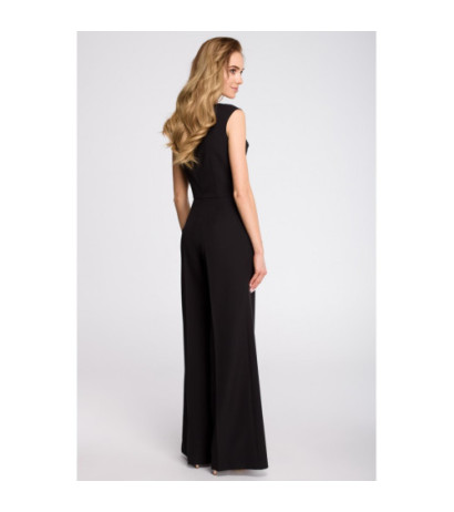 S115 Wide-legged jumpsuit - black