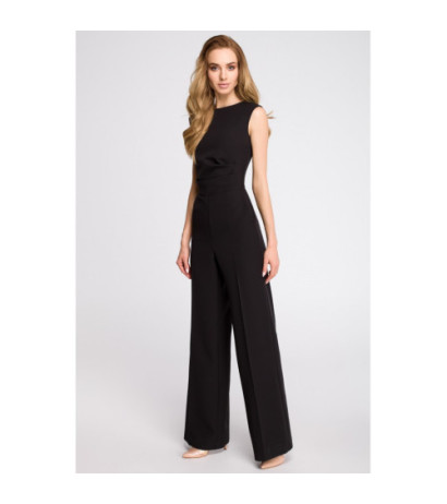 S115 Wide-legged jumpsuit - black