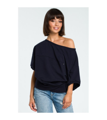 B079 Oversize blouse with...