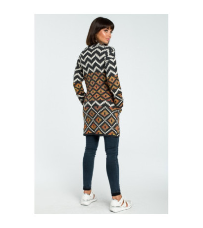 BK007 Stylish patterned cardigan - model 1