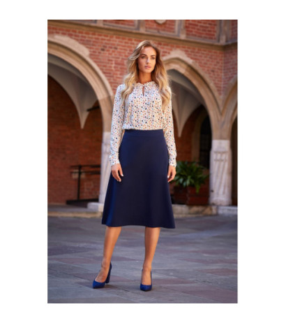 S133 Flared midi skirt -...