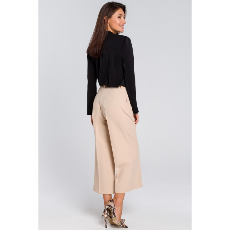 S139 Women's culotte pants - beige