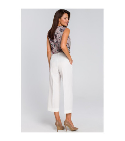 S139 Women's culotte pants - ecru