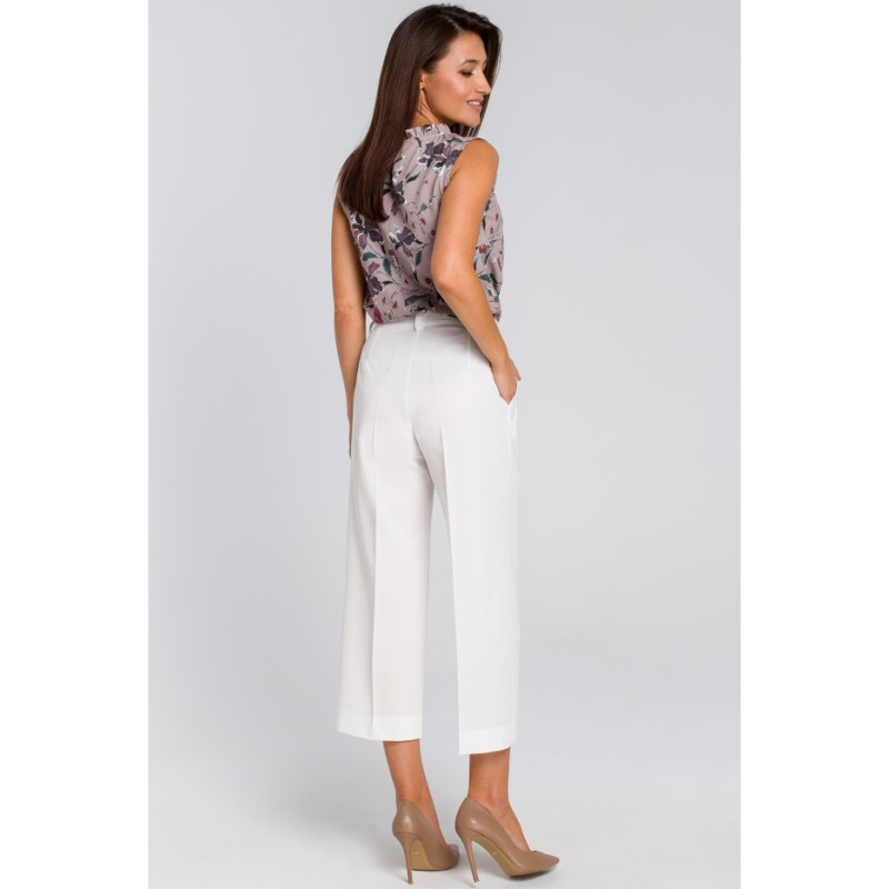 S139 Women's culotte pants - ecru