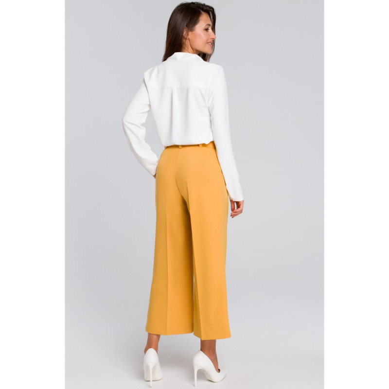 S139 Women's culotte pants - yellow