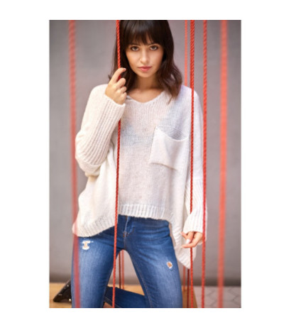 BK018 Loose sweater with...