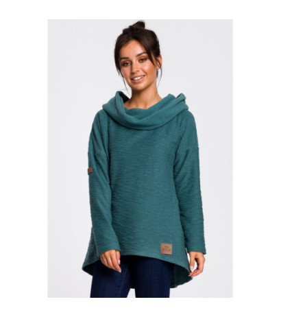 B131 Sweatshirt with wide...