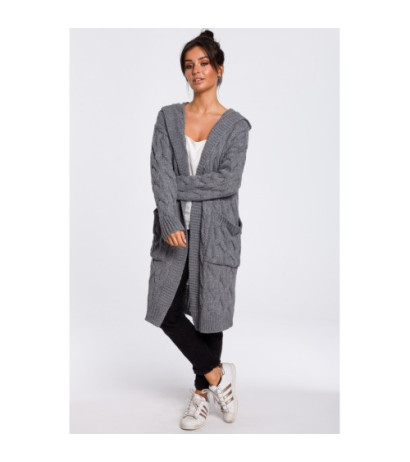 BK033 Long cardigan with...