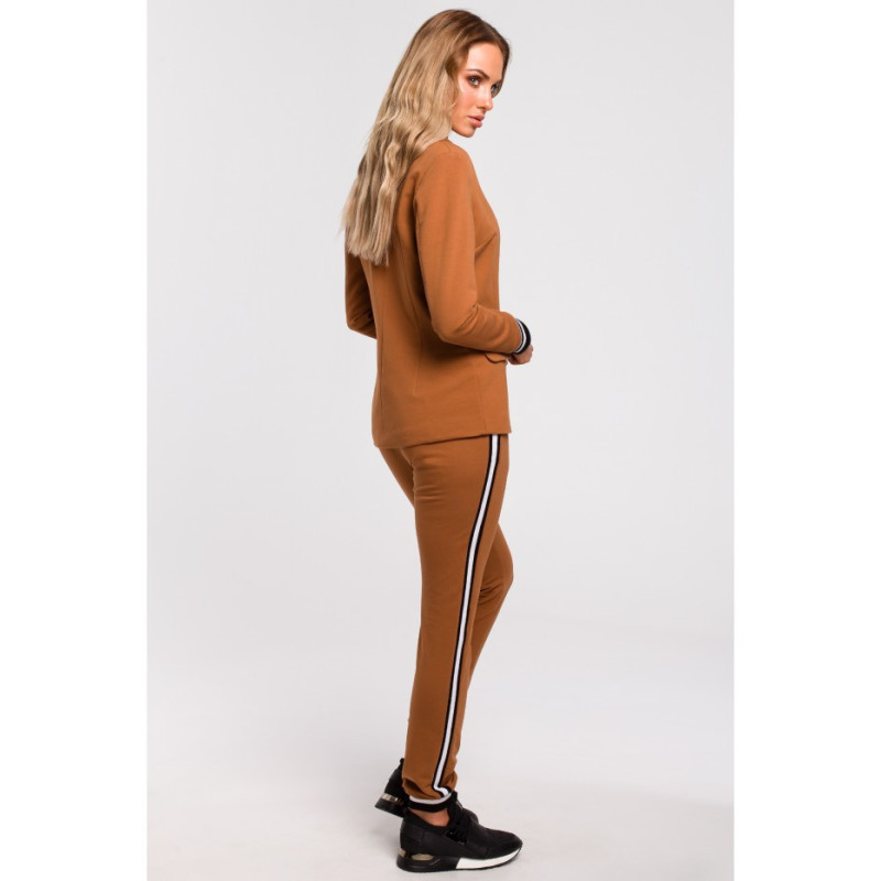 M459 Jacket with ribbed cuffs - caramel