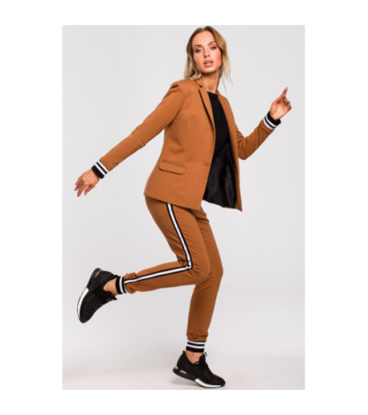 M459 Jacket with ribbed cuffs - caramel