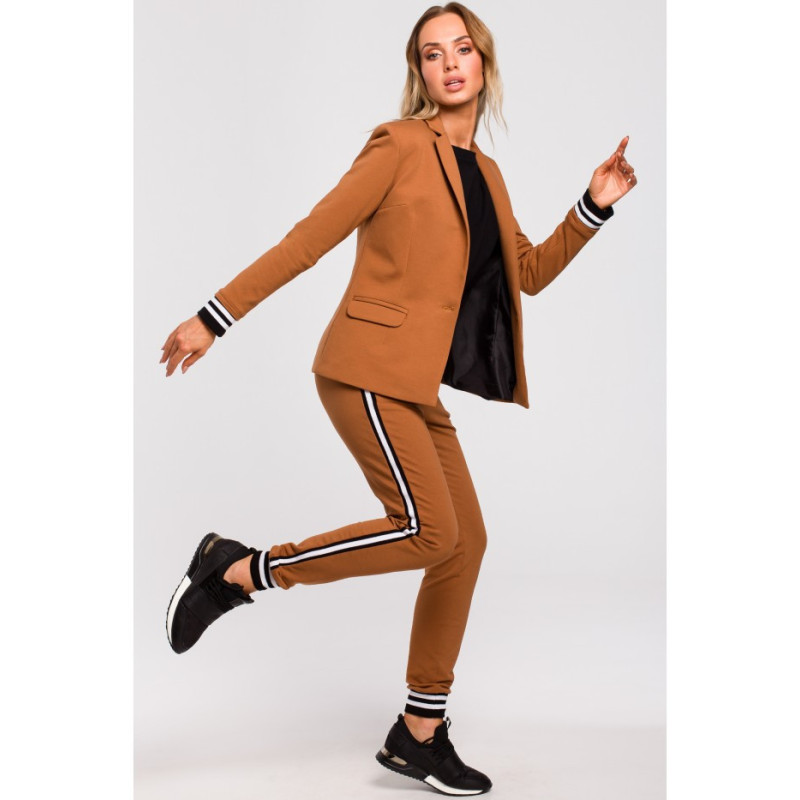 M459 Jacket with ribbed cuffs - caramel