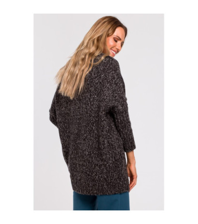 M470 Warm sweater with half turtleneck - graphite