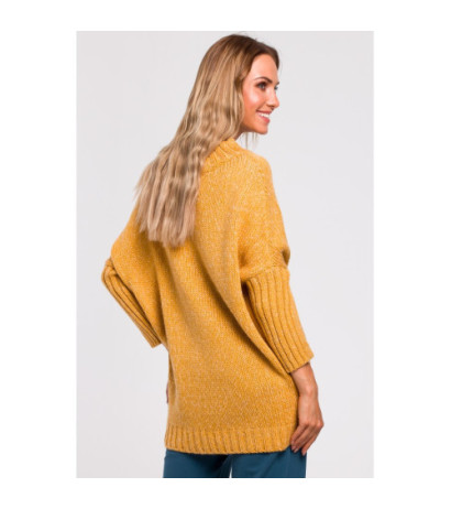 M470 Warm sweater with half turtleneck - honey