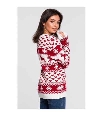 BK039 Sweater with Christmas theme - model 2