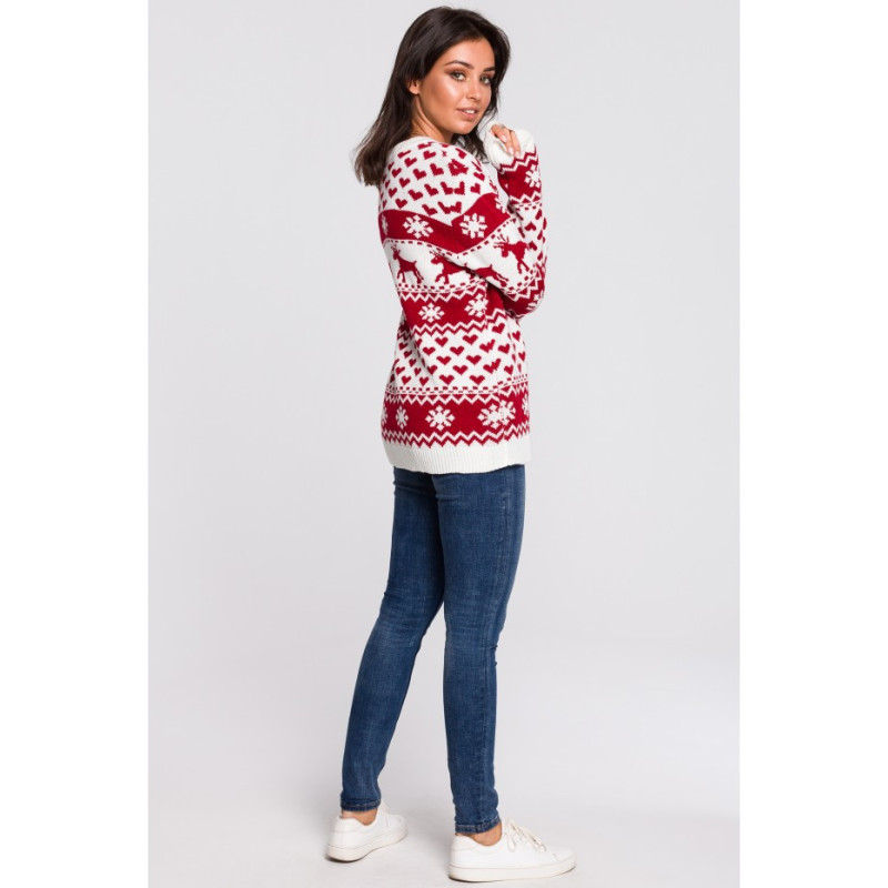 BK039 Sweater with Christmas theme - model 2