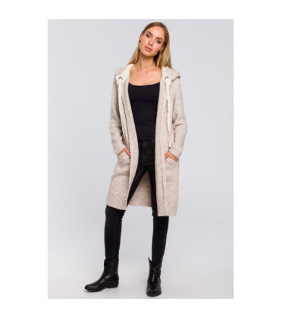 M474 Hooded cardigan with...