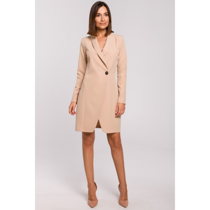 S217 Jacket dress - beige