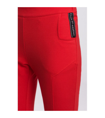 M493 Trousers with rips - red