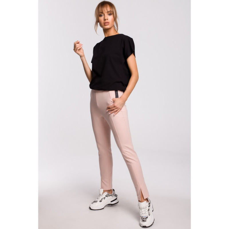 M493 Trousers with rips - candy pink