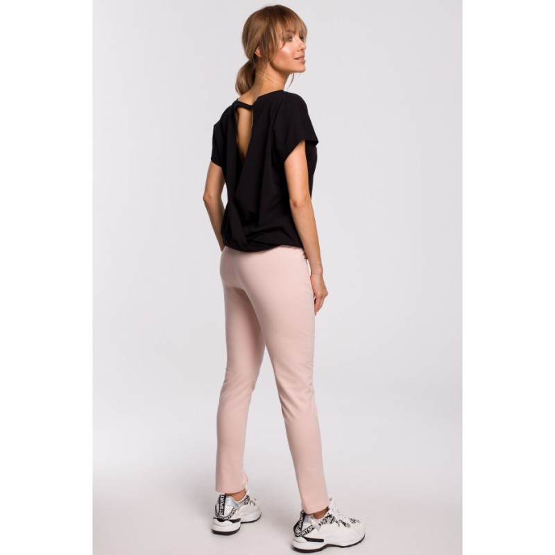 M493 Trousers with rips - candy pink