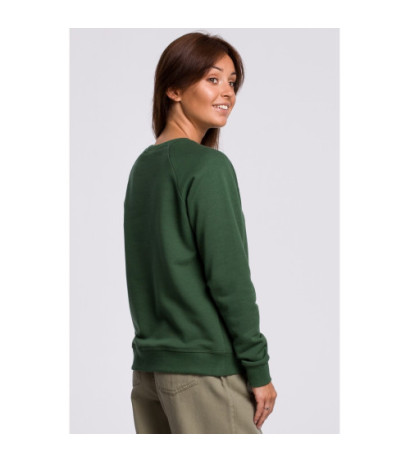 B167 Stylish Printed Sweatshirt - Grassy