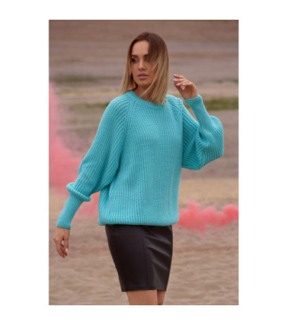 M537 Stripe neck sweater -...