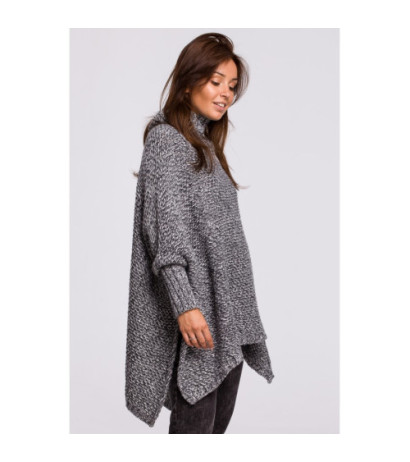 BK049 Poncho sweater with...