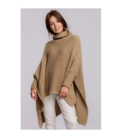 BK049 Poncho sweater with...