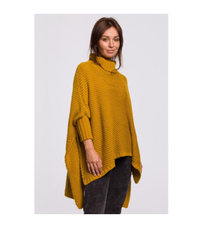 BK049 Poncho sweater with...