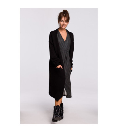 BK053 Long cardigan with...