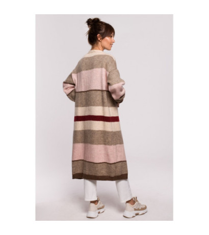 BK055 Striped cardigan - model 4