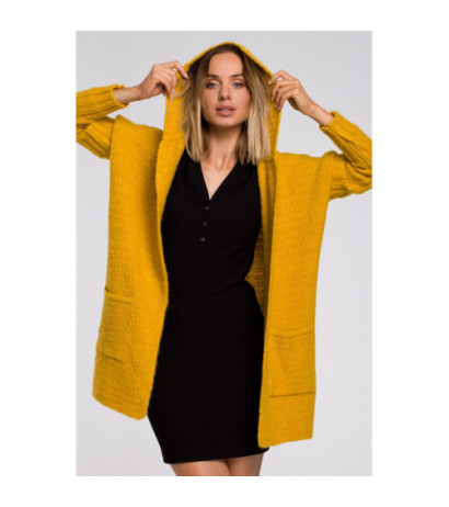 M556 Hooded cardigan with...