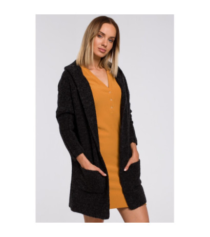 M556 Cardigan with hood and...