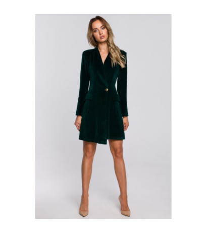 M562 Velour Jacket Dress -...