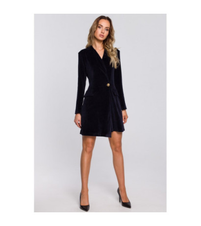 M562 Velour Jacket Dress -...